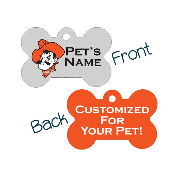 Oklahoma Sooners 2-Sided Pet Id Dog Tag - Officially Licensed | Personalized For Your Pet