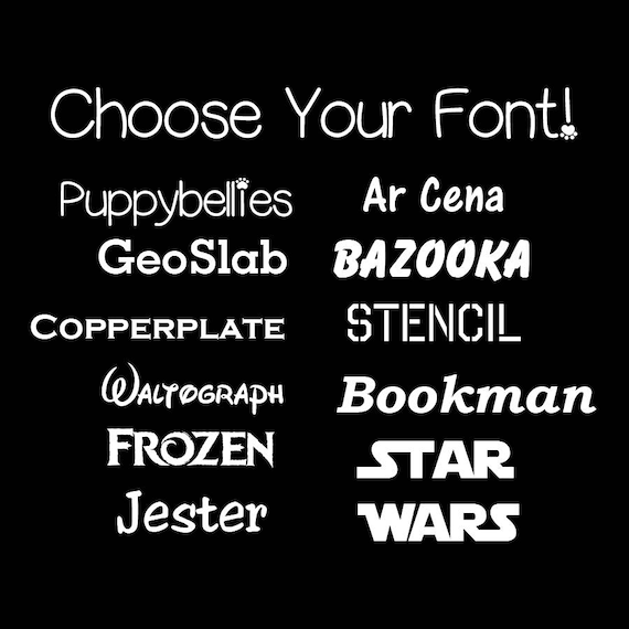Disney Star Wars Obi Wan Kenobi Pet Id Dog Tag Personalized w// Name /& Number