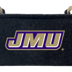 James Madison Dukes Officially Licensed Basket | Great for Home Decor and Dog Toys