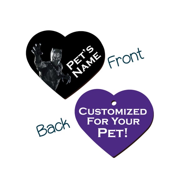 Black panther dog tag hot sale