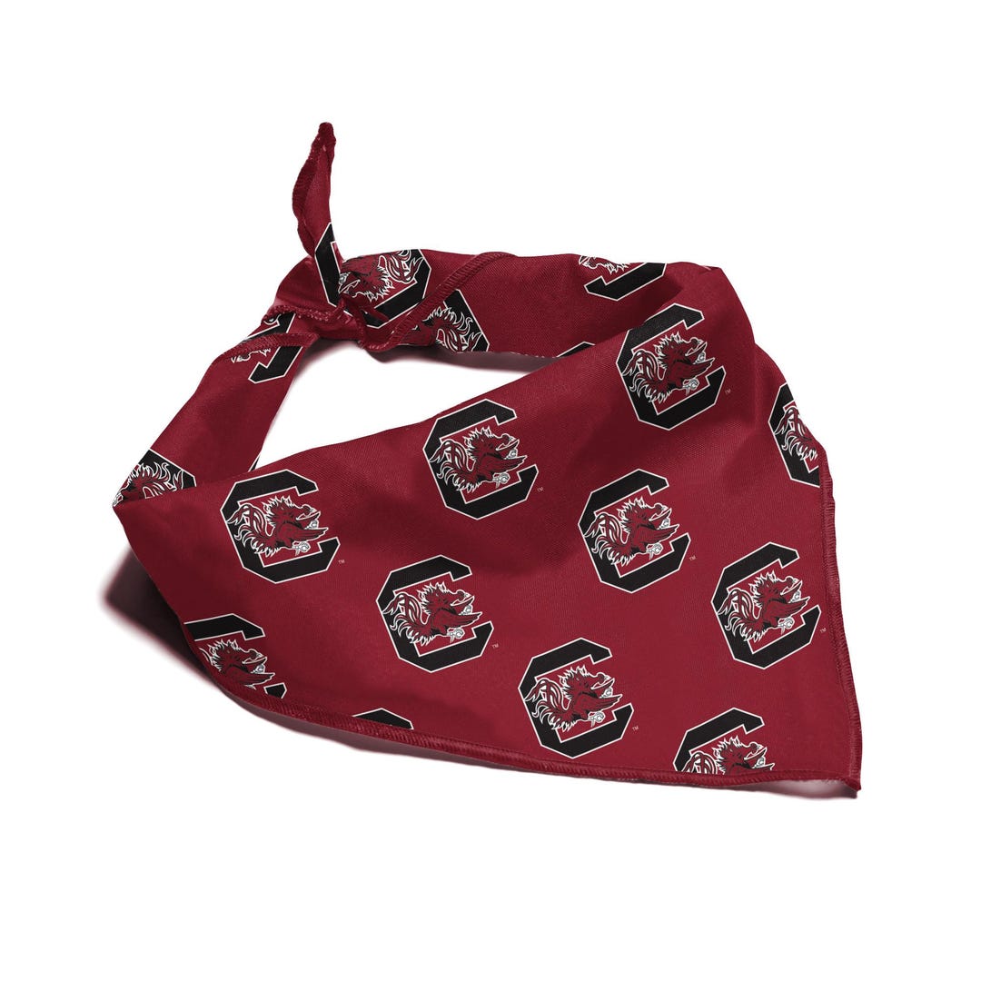 South Carolina Gamecocks Logo Bandana Scarf Necklace
