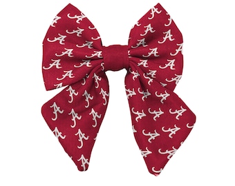 Alabama Crimson Tide Pet Bow Tie | Officially Licensed | Fits Dogs & Cats of all Sizes!
