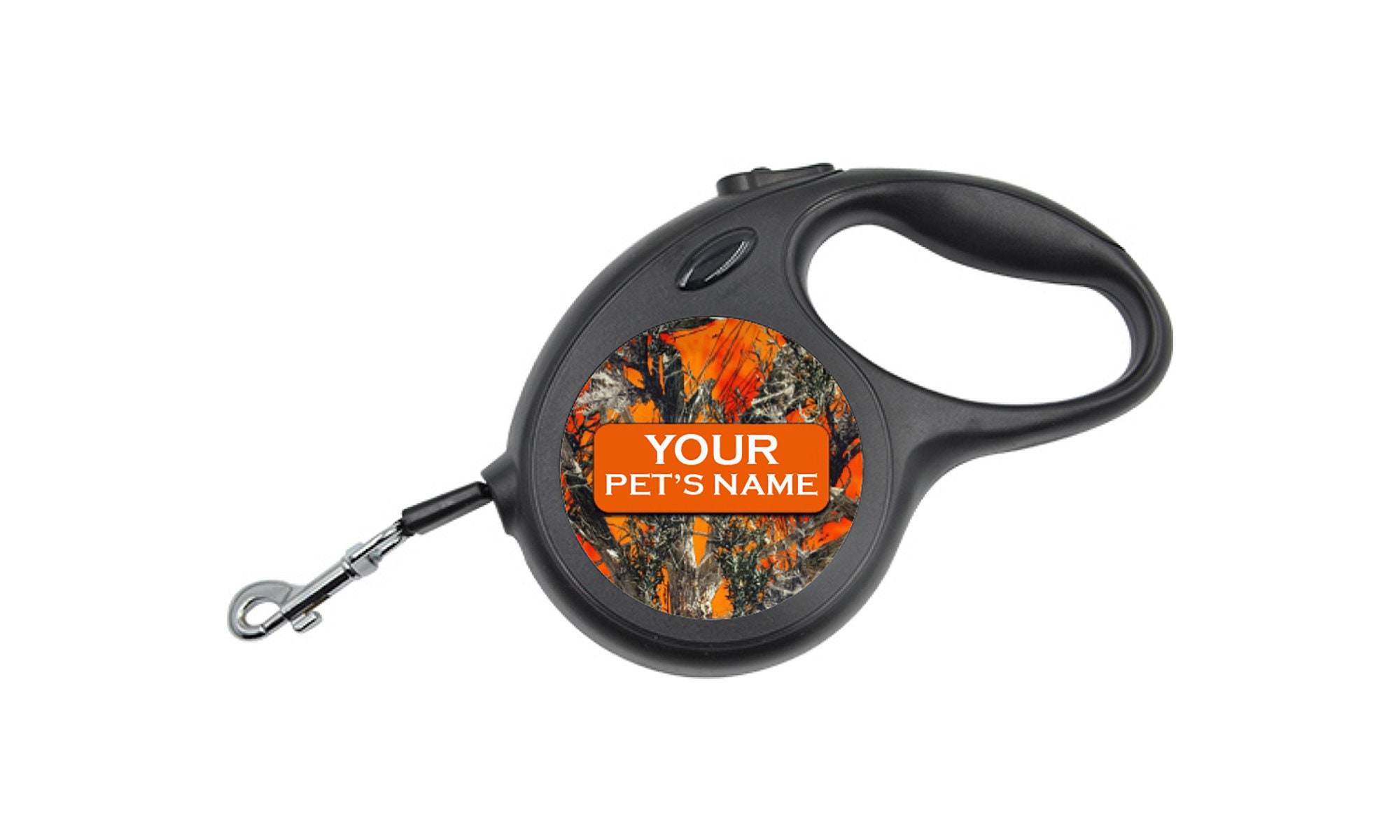 camo retractable dog leash