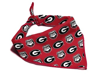 Georgia bulldog bandana sales