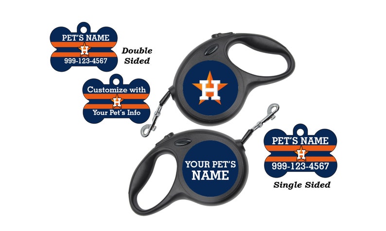 astros dog tag