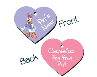 Daisy Duck | 2-Sided Pet Id Tag for Dogs & Cats | Personalized for Your Pet