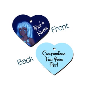 Kida | Disney 2-Sided Dog & Cat Tag | Personalized for Your Pet