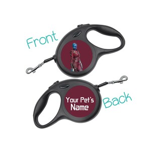 Guardians of the Galaxy | Nebula | Retractable Dog Walking Leash | Personalized for Your Pet