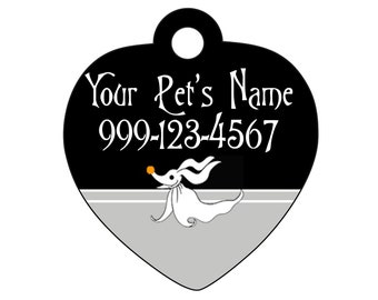 Disney Oogie Boogie Double Sided Pet Id Dog Tag Personalized for Your Pet Disney Oogie Boogie Double Sided Pet Id Dog Tag Personalized for Your Pet
