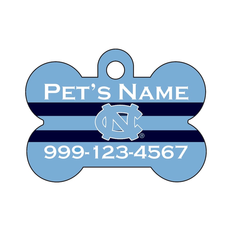 Pet-ID-hondenpenning met teerhielen | Officieel gelicentieerd | Gepersonaliseerd voor je huisdier afbeelding 1