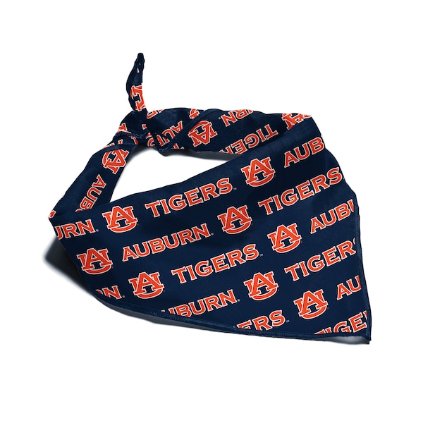 Auburn Tigers NCAA Bandana for Dogs & Cats | Fits Pets of all Sizes | Officially Licensed | Makes a Great Gift