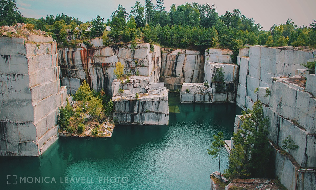 Quarry Scape North Rock Quarry Fine Art Photograph Etsy
