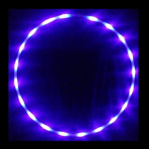 Nocturnal(blacklight) LED Hula Hoop