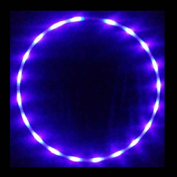 Nächtlicher (Schwarzlicht) LED-Hula-Hoop-Reifen