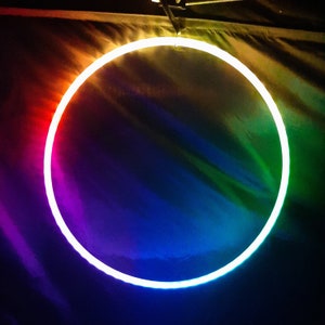 Lightweave LED hula hoop (gapless)