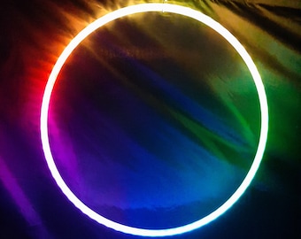 Lightweave LED hula hoop (gapless)