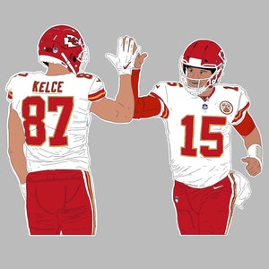 kansas city chiefs // travis kelce + patrick mahomes