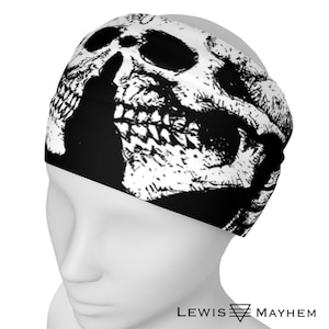 eternal embrace, skeleton lovers, skull Bandana, skulls, skeleton, face mask, dust mask, neck, Nat Jones, mens Bandana, gothic , occult