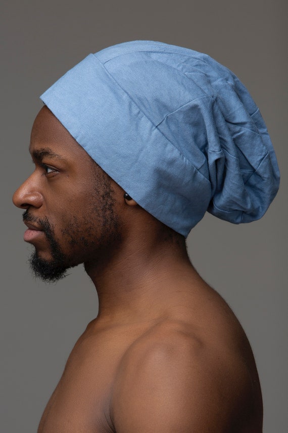 Blue Slouch Hat Blue Toque Slouchy Hat 