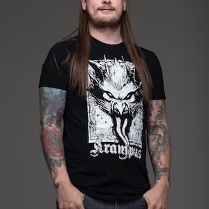 Krampus, krampus, Krampus shirt, European folklore, horned, demon, occult shirt, occult Christmas, Krampus Sweater, Nat Jones,  demon shirt