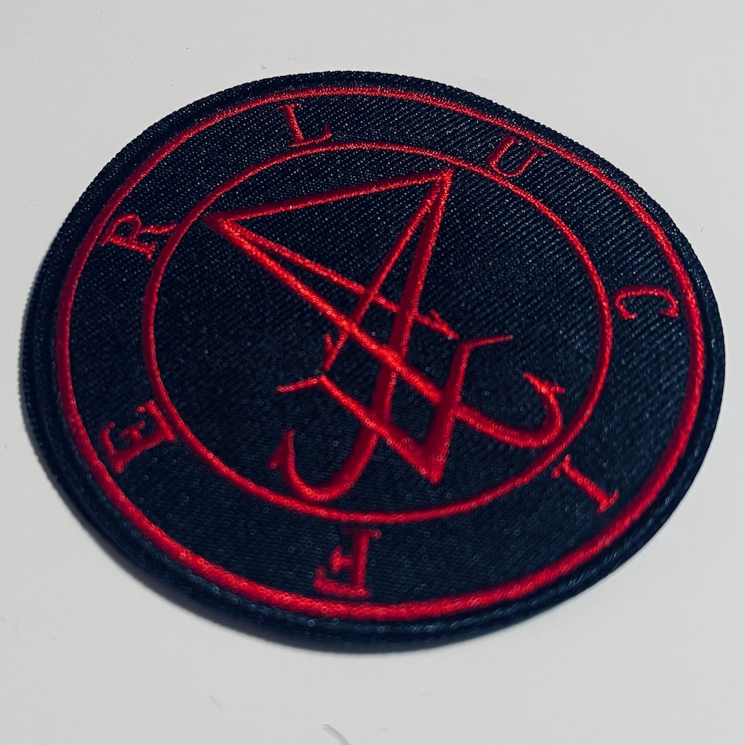 Lucifer Back Patch Lucifer Patch, Sigil of Lucifer, Satan Patch, Lucifer Sigil, Lucifer ...