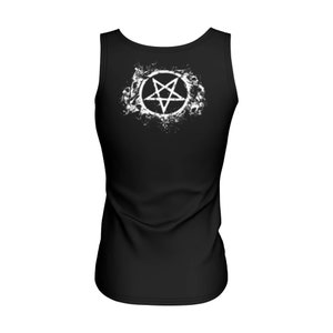 Baphomet Fitted Tank Baphomet Knights Templar Satanic - Etsy