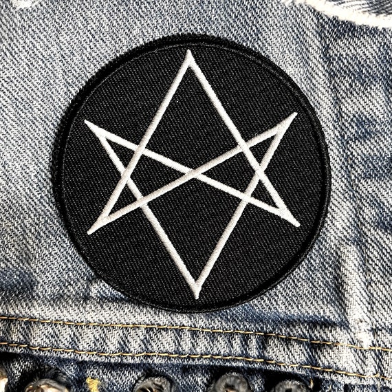 Patch dhexagramme, Thelema, Aleister Crowley, hexagramme unicursal