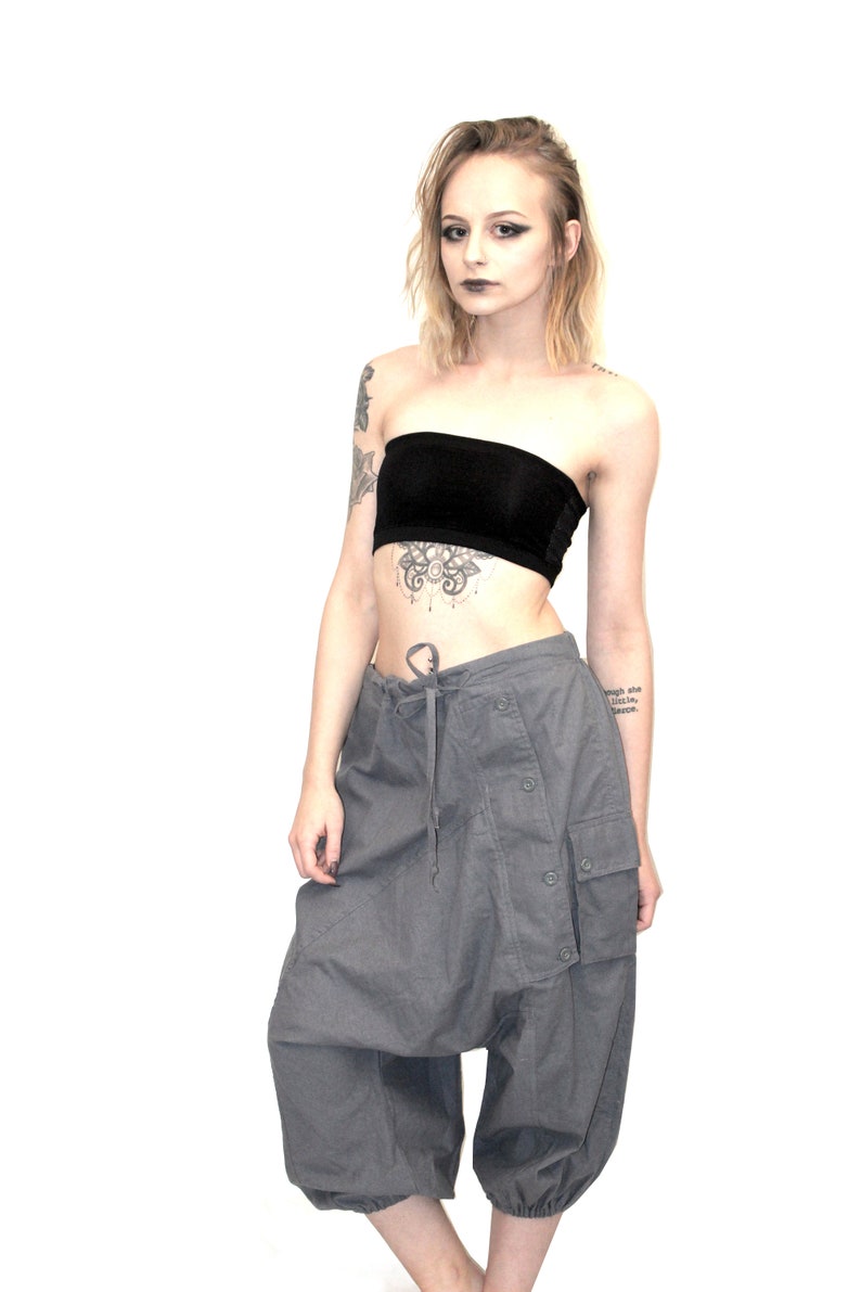 mens festival wear harem mens summer pants grey capris mens capris burning man pants mens shorts festival pants baggy pants capris