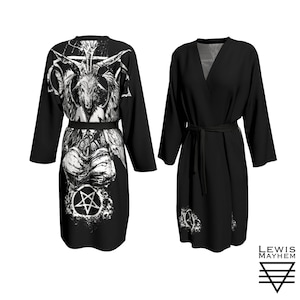 Baphomet Kimono, Baphomet, Satan, Devil, Satanic Temple, Baphomet Robe ...