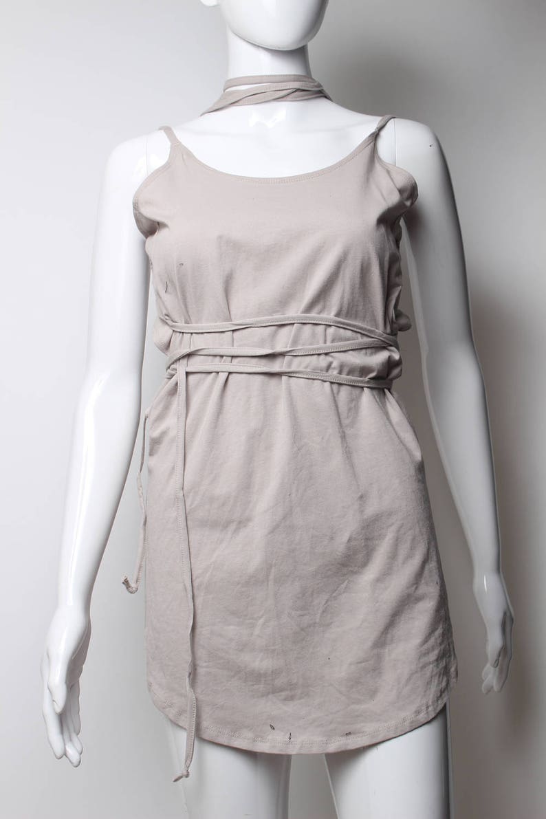 Open shoulder D peek tunic main image 0