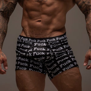 Fuck Boxers, Boxer Briefs, Mens Boxers, Boxer Shorts, Offensive Boxers