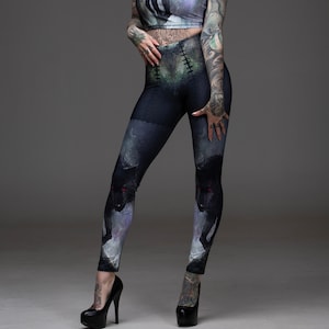 wolf leggings, wolves leggings, wold, wolves, pack of wolves, leggings, yoga, workout, prowl,