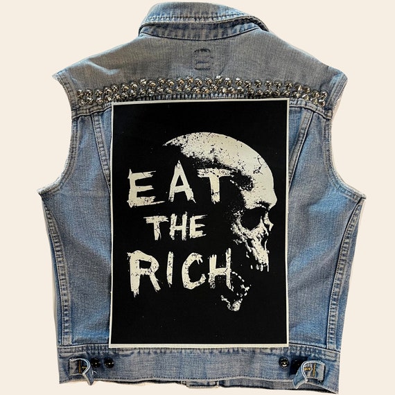 Patch frame Punk DIY Black Being Different 