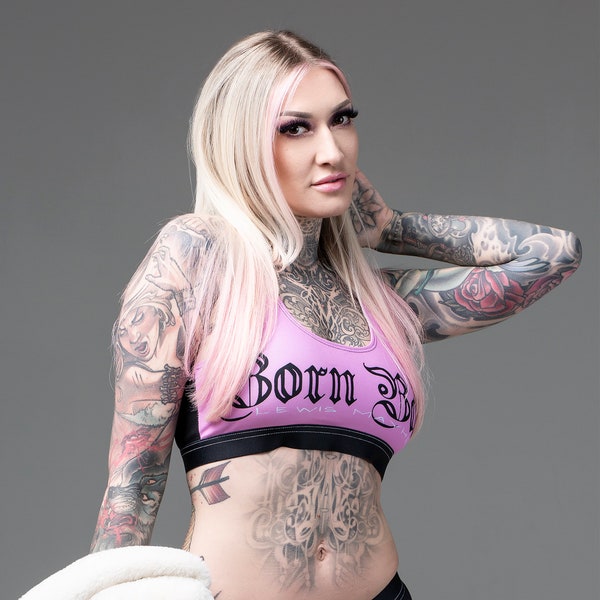 born bad, bad bunny, comfy bra, scoop bralette, sports bra, pj bra, bra, lounge wear, occult fashion, pastel goth, pink, nugoth, bunny