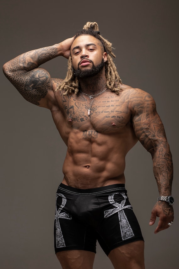 Mens fitted hotsell boxer shorts