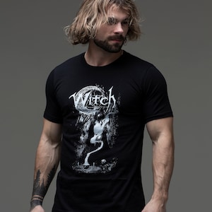 Witch, witch tee, shirt, witch shirt, witchcraft, occult shirt, pentacle, occult, witchy, goth, gothic, nugoth, spell, cauldron, witches