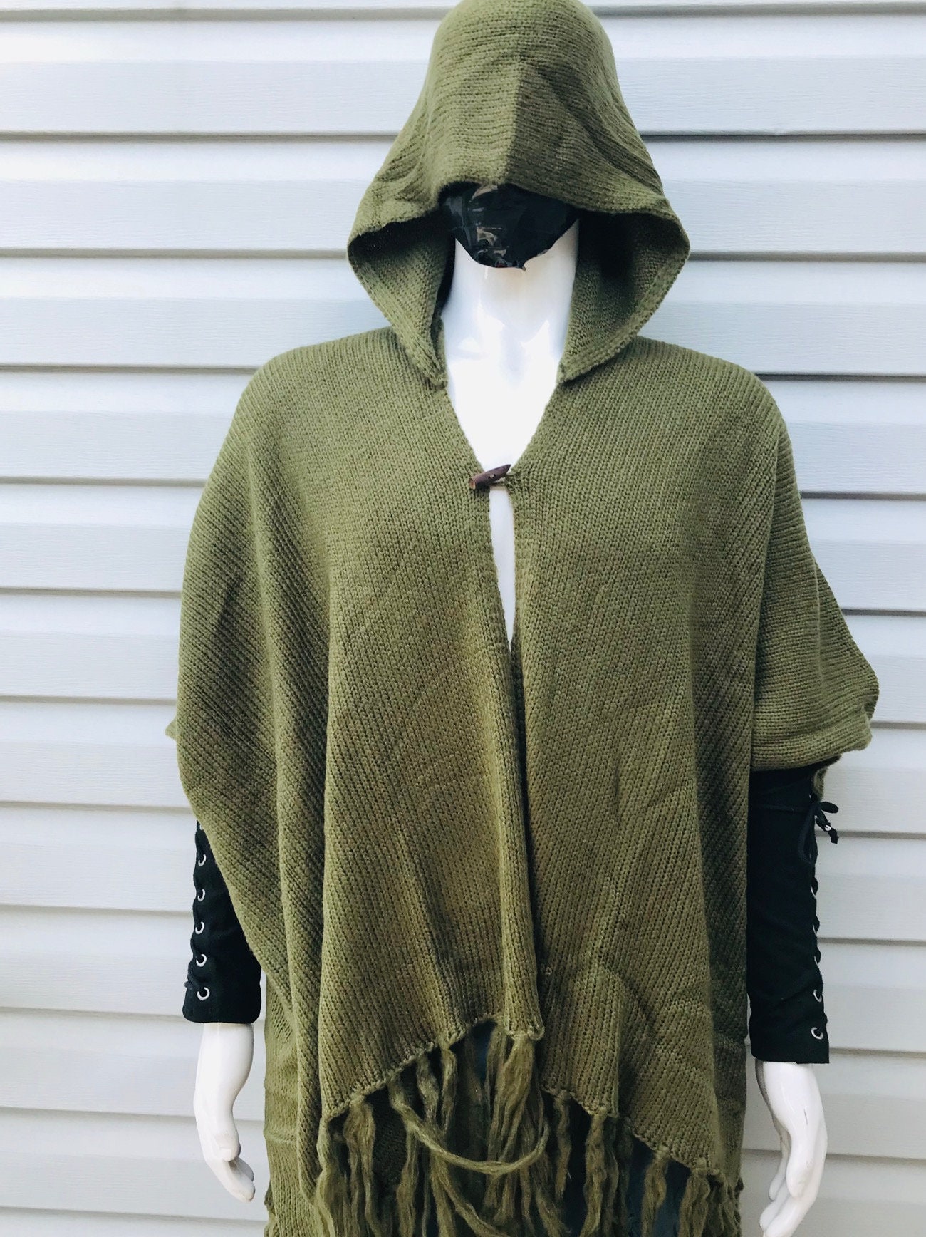 Poncho Men - Etsy
