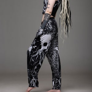 Cthulhu, comfy pants, kraken, octopus, Lovecraft, Cthulhu pants, pjs, goth, nugoth, occult, witchy, occult pyjamas, kraken pyjamas