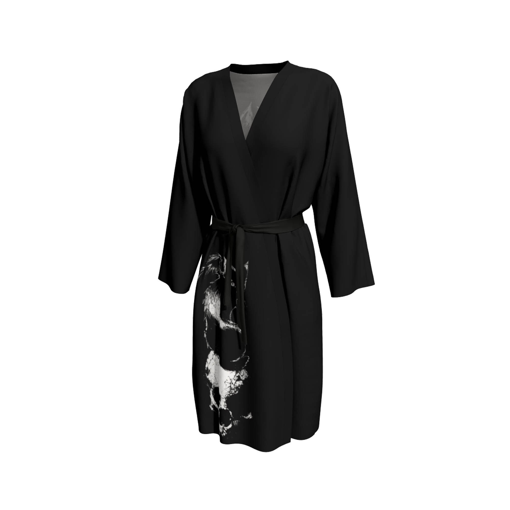Bat Cat Kimono, Cat Robe, Cat, Black Cat, Cats, Cat Clothes, Sheer Robe ...