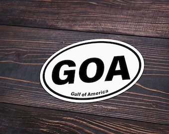 Gulf of America Sticker