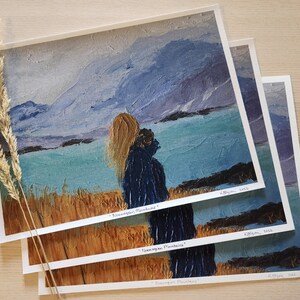 Norwegian Mountains Art Print - Loose Canvas