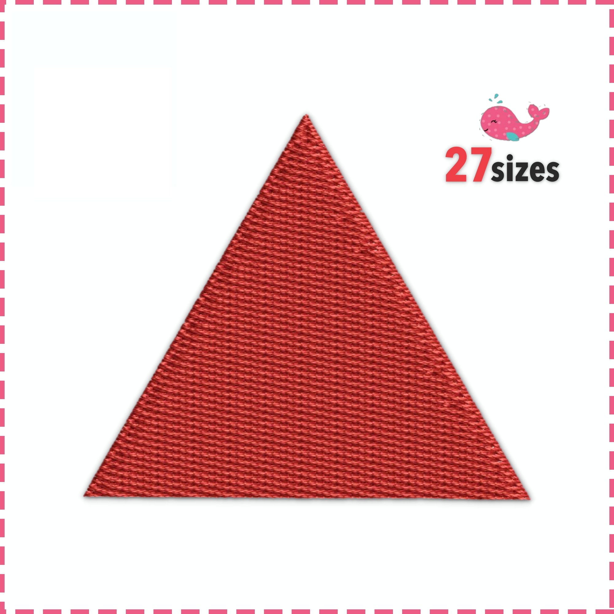 Triangle Embroidery Design. Machine Embroidery Design EL0064 Etsy