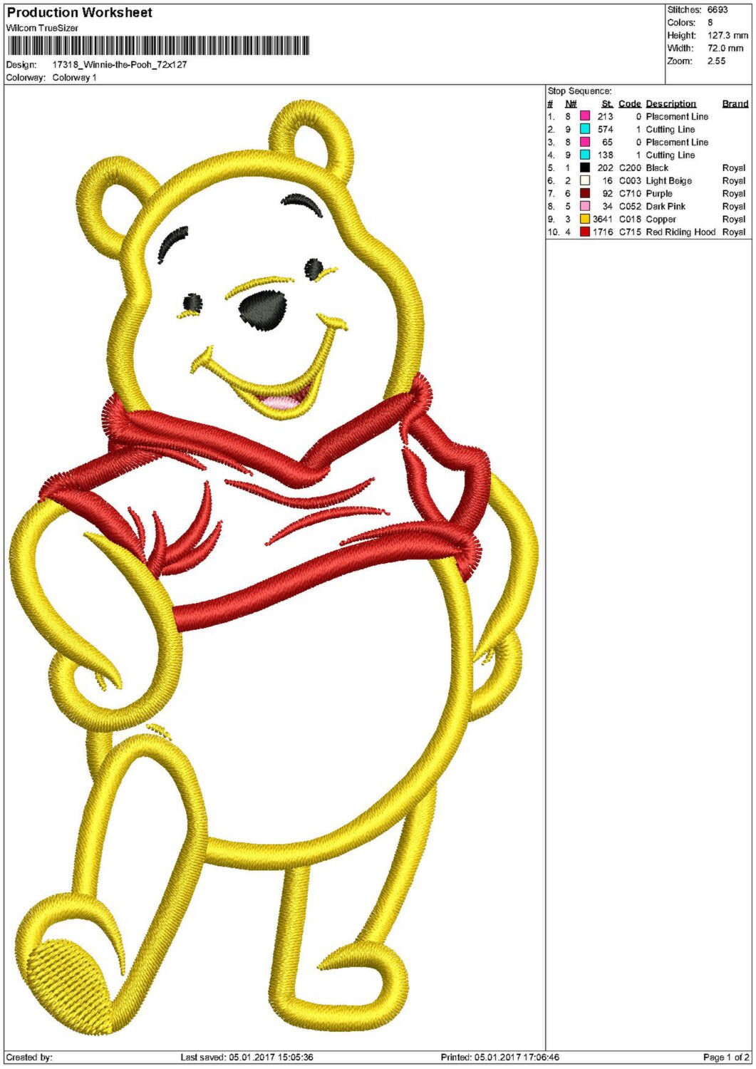 Applique Winnie the Pooh. Machine Embroidery Applique Design. Etsy