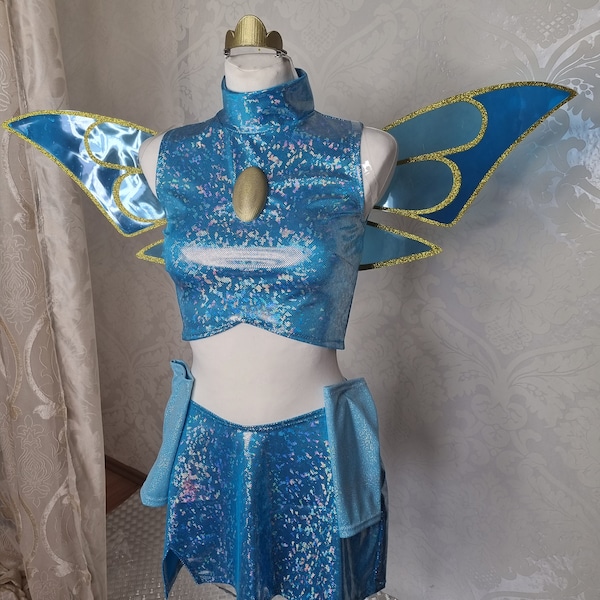 Bloom Winx Club Charmix Full Cosplay With Wings Made to order S-L