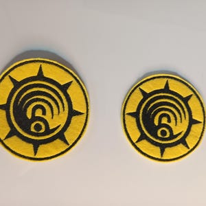 Gachiakuta Embroidery Riyo Cosplay Patch Anime Cleaner 9x9cm or 10x10cm