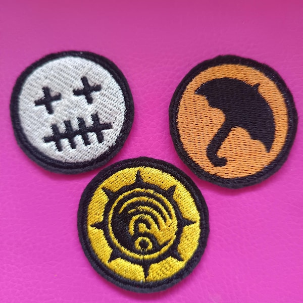 Gachiakuta Enjin 3 Patches Embroidery Cosplay Patch Anime