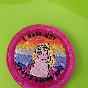 He man meme patch embroidery patch cosplay