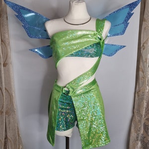 Layla Winx Club Charmix Full Cosplay With Wings Made to order S-L