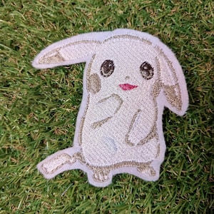 Game Peakkychu inspired patch embroidery cosplay