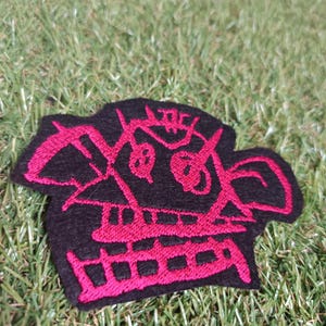 Écusson brodé du jeu Jinx Ape pour cosplay